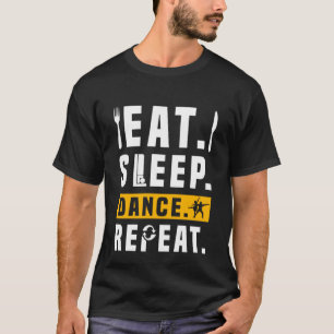 Camiseta Drama de la vida del teatro comiendo baile de sueñ