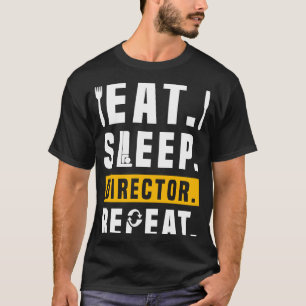 Camiseta Drama de la vida del teatro comiendo sueño directo