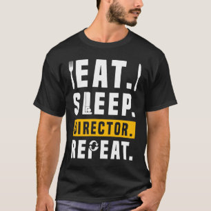 Camiseta Drama de la vida del teatro comiendo sueño directo
