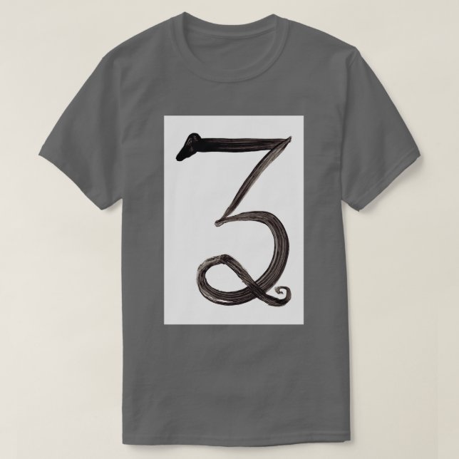 Camiseta Drama de símbolos alquímicos (Diseño del anverso)