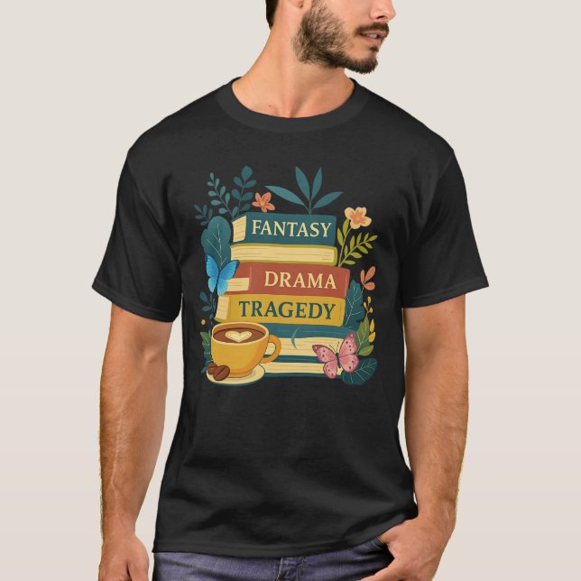 Camiseta Drama Fantástico Tragedia (Anverso)
