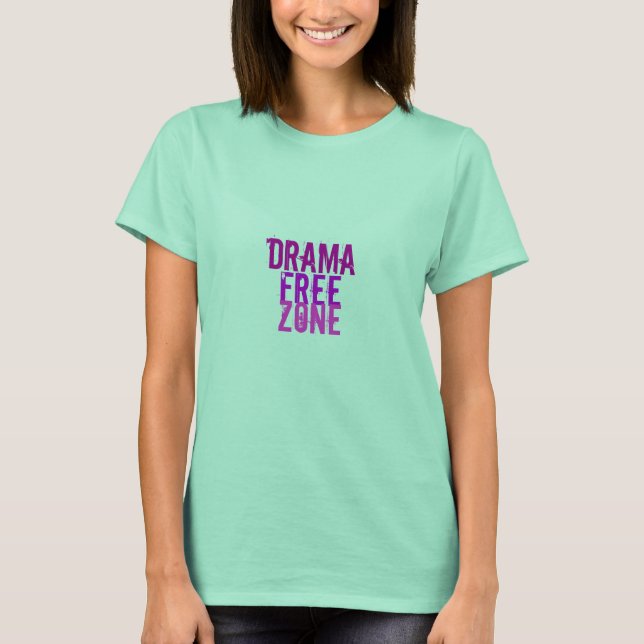Camiseta Drama , Free, Zone (Anverso)