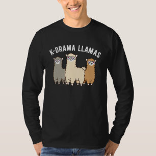 Camiseta Drama K llama manada de crímenes dramáticos surcor