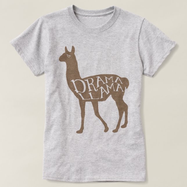 Camiseta Drama Llama T-Shirt (Diseño del anverso)