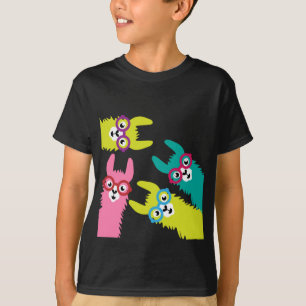 Camiseta Drama Llama un camello colorido