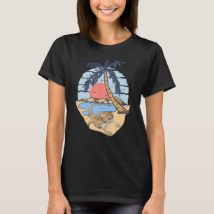 Camiseta Dramas con barba Reptiles Pogona Animal Beach Summ