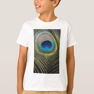 Camiseta Dramática pluma de pavo real