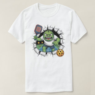 Camiseta Dramática y divertida paliza de remo de pickleball