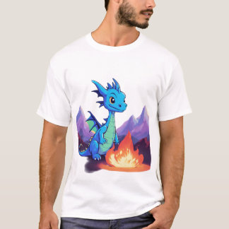 Camiseta Dramáticamente adorable: Tee de mascota de cráneo 