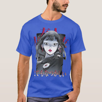 Camiseta Dramático Chica Anime