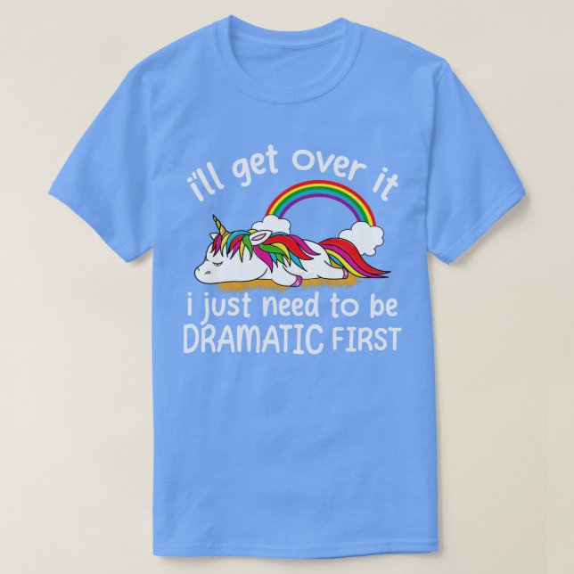 Camiseta Dramático Unicorn Lover (Diseño del anverso)