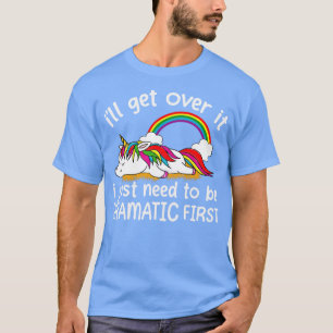 Camiseta Dramático Unicorn Lover