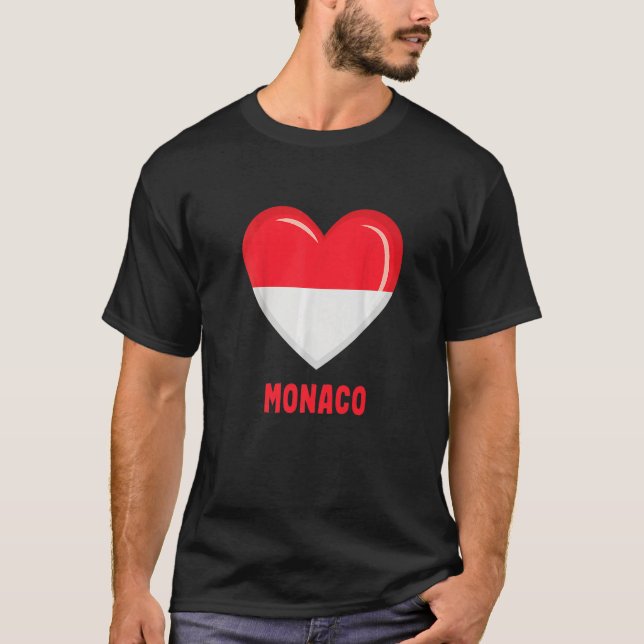 Camiseta Drapeau de Monaco Monacan (Anverso)