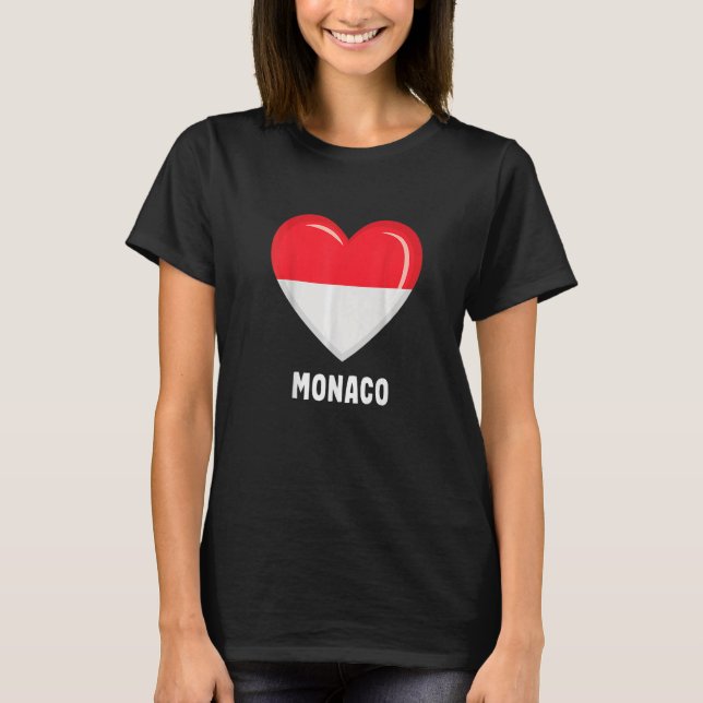 Camiseta Drapeau de Monaco Monacan 2 (Anverso)