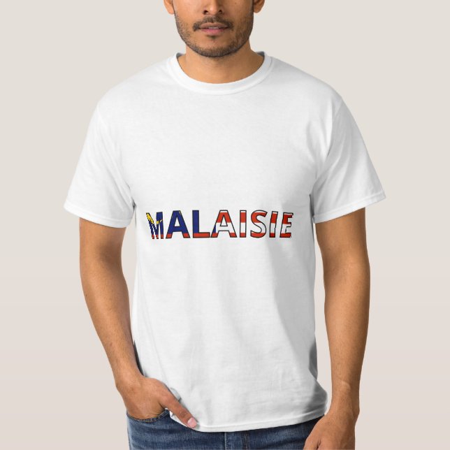 Camiseta Drapeau Malaisie (Anverso)