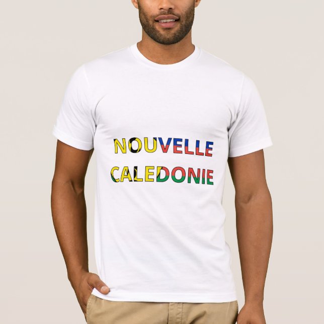 Camiseta Drapeau Nouvelle-Calédonie (Anverso)