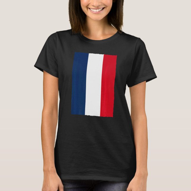 Camiseta Drapeau Tricolore Bandera Nacional Francesa (Anverso)