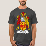 Camiseta Draper Coat of Arms Family Crest<br><div class="desc">Draper Coat of Arms Family Crest  .Check out our family t shirt selection for the very best in unique or custom,  handmade pieces from our shops.</div>