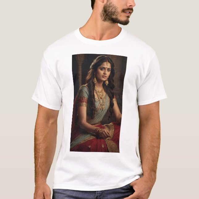 Camiseta Draupadi: Heroina intrépida de Mahabharata (Anverso)