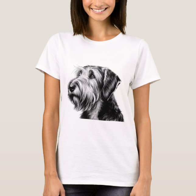 Camiseta Drawing Otterhound (Anverso)