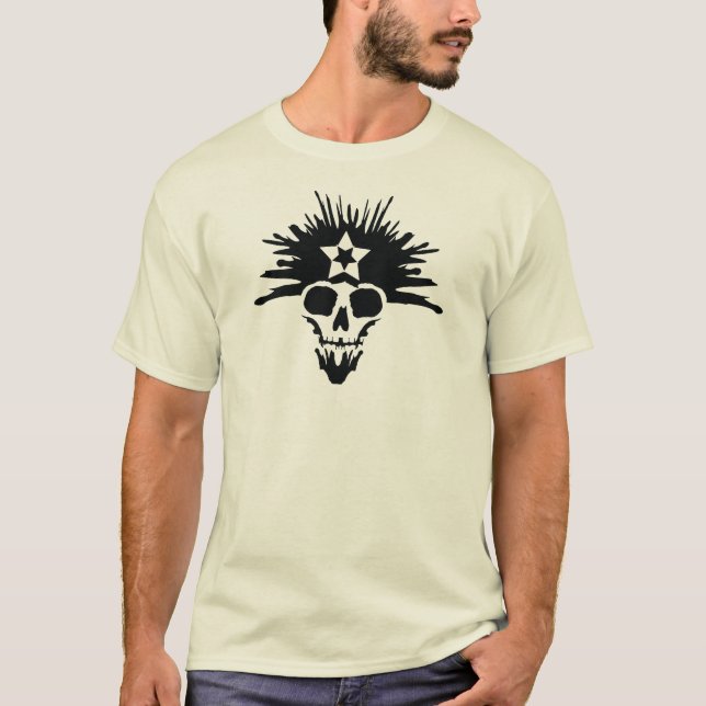 Camiseta Dreadhead (negro) (Anverso)
