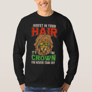 Camiseta Dreadlock Hairstyle Rastafari Loc'd Up Afro Hair