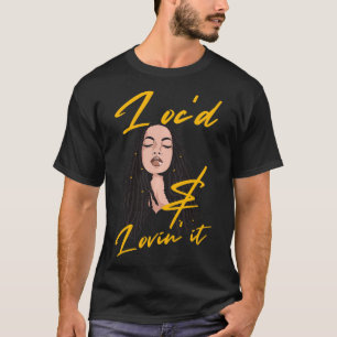 Camiseta Dreadlocks graciosos de amor regalo a la Chica Loc