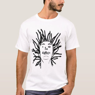 Camiseta Dreadlocks ICameToDance.com hace frente a la