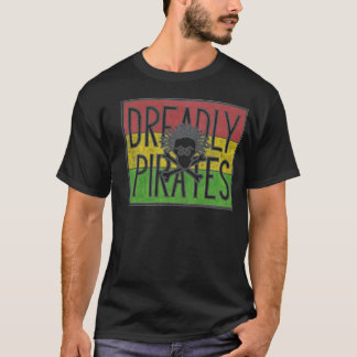 CAMISETA DREADLY PIRATEA EL LOGOTIPO