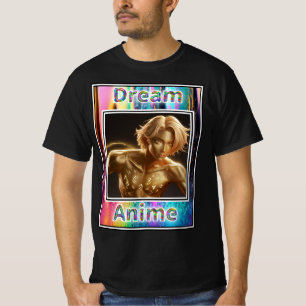 Camiseta Dream Anime de la página de oro
