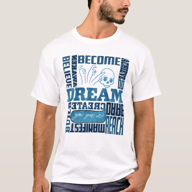 Camiseta Dream - ASL Design (Anverso)