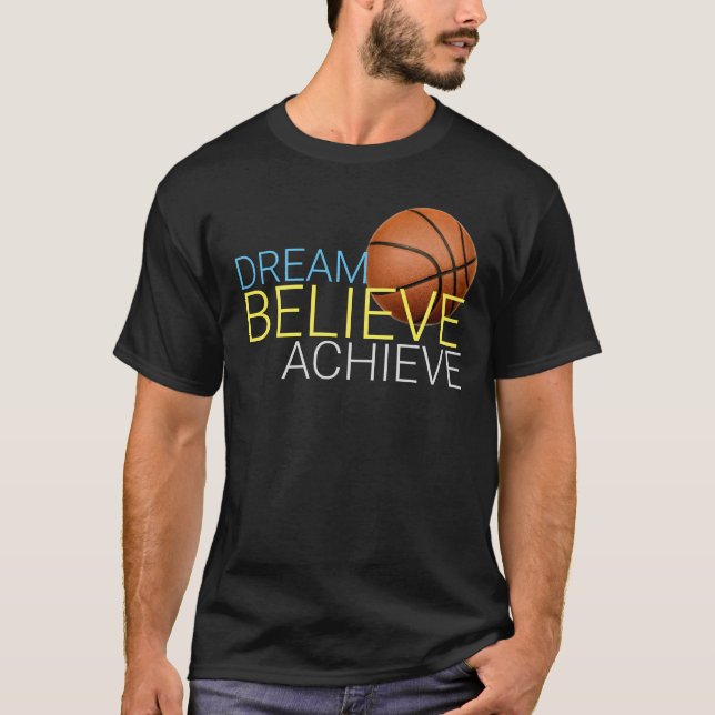 Camiseta Dream Believe Achieve Basketball (Anverso)