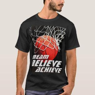 Camiseta Dream Believe Achieve Basketball