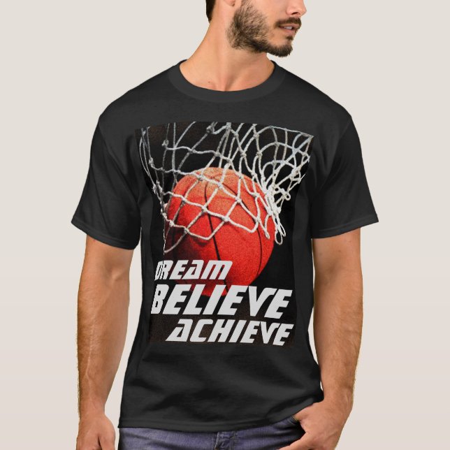 Camiseta Dream Believe Achieve Basketball (Anverso)