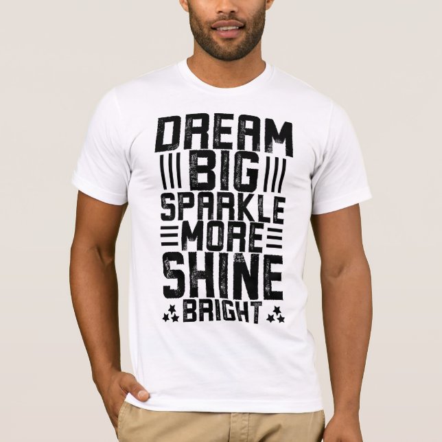 Camiseta  “Dream, Believe, Conquer - Unleash Your Potential (Anverso)