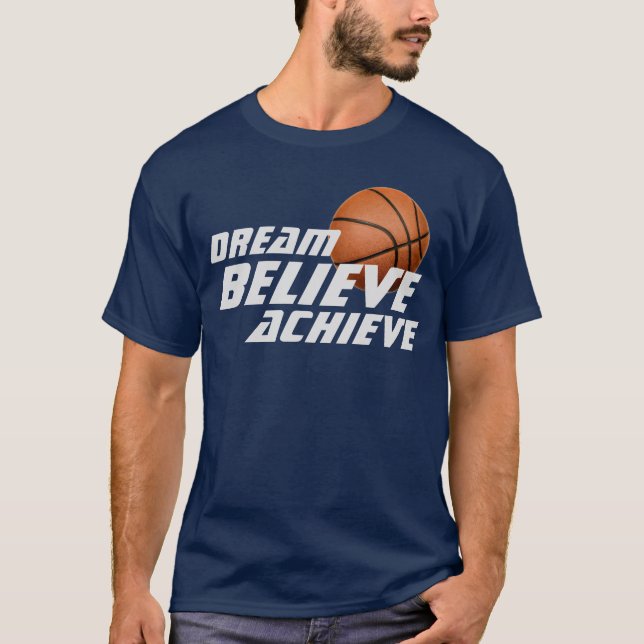 Camiseta Dream Believe Loeve Basketball T-Shirt (Anverso)