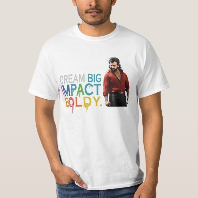 Camiseta Dream Big Impact Bolly T-Shirt (Anverso)