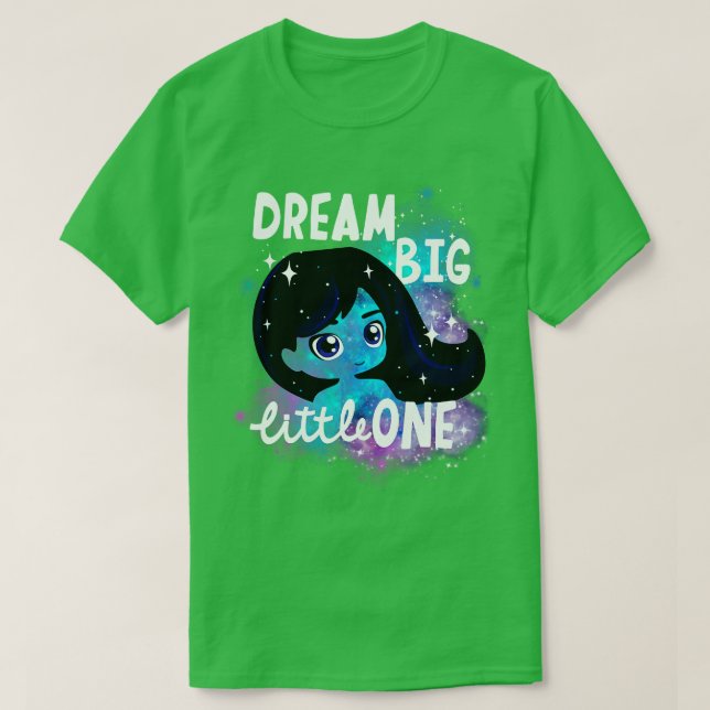 Camiseta Dream Big Little One Stars Night Sky (Diseño del anverso)