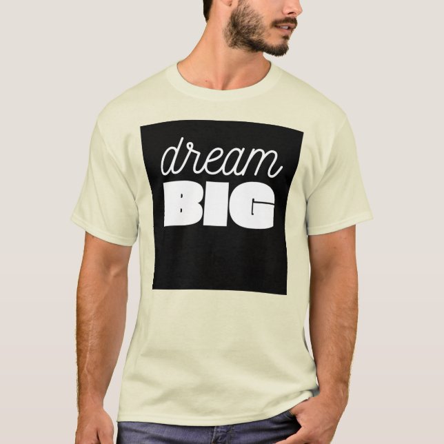 Camiseta Dream Big T-Shirt: Inspire and Achieve (Anverso)