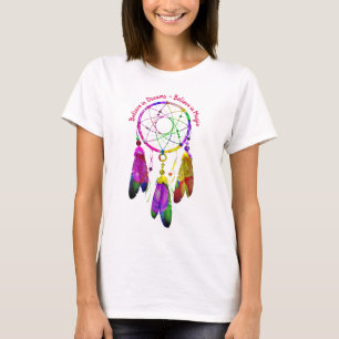 Camiseta Dream catcher Believe in Dreams and Magic