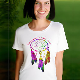 Camiseta Dream catcher Believe in Dreams and Magic