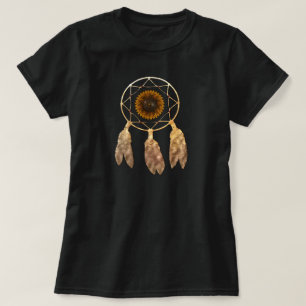 Camiseta Dream Catcher con Sunflower Native American APPAR