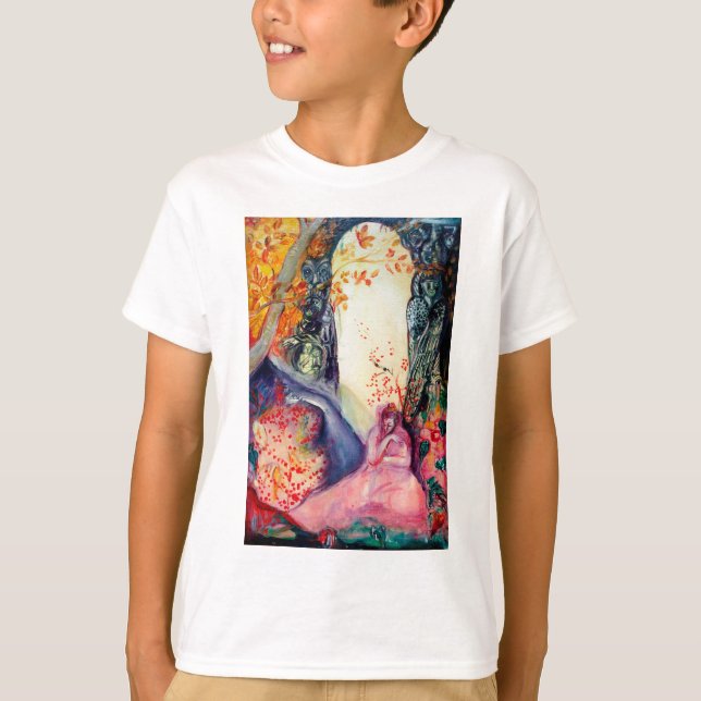Camiseta DREAM GOLDEN / Jardín Zen de Meditación Yoga (Anverso)