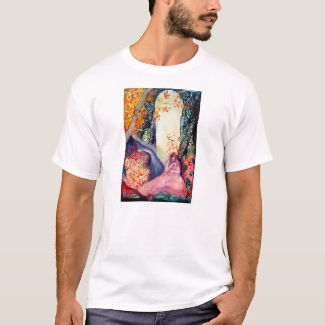 Camiseta DREAM GOLDEN / Jardín Zen de Meditación Yoga (Anverso)