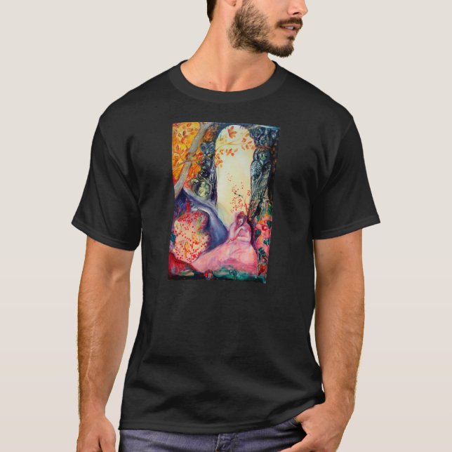 Camiseta DREAM GOLDEN / Jardín Zen de Meditación Yoga (Anverso)