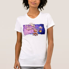 Camiseta DREAM GRANDES NAVIDADES REINDEN de Jeff Willis Art