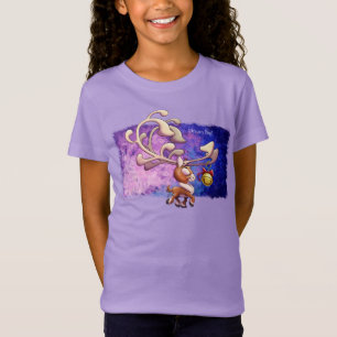 Camiseta DREAM GRANDES NAVIDADES REINDEN de Jeff Willis Art