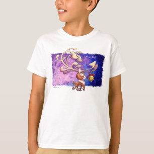 Camiseta DREAM GRANDES NAVIDADES REINDEN de Jeff Willis Art