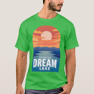 Camiseta Dream Lake CO Retro Sunset