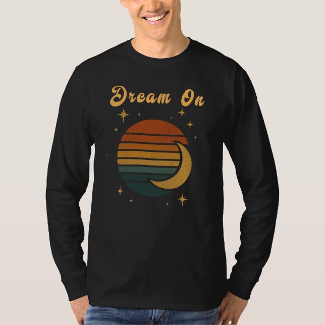 Camiseta Dream On Vintage T-Shirt Graphic (Anverso)